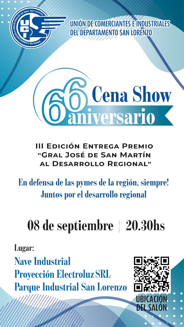 UCI: INVITACIÓN ESPECIAL III Edición Premio “Gral. San Martín al Desarrollo Regional” (08/09/23).-